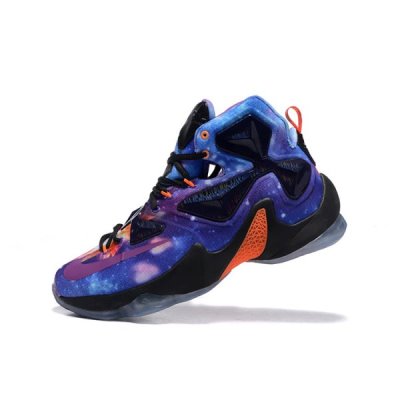 Nike Erkek Lebron 13 25k Siyah / Mor / Renkli Basketbol Ayakkabısı Türkiye - W98BRHQJ